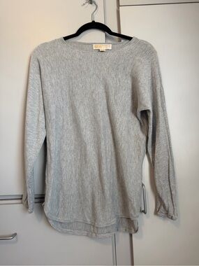 Michael Kors Light Gray Crewneck Sweater